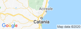 Gravina Di Catania map